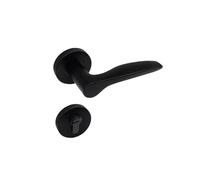 HZDXWXOJ Poignée de Porte intérieure à Serrure Fendue en Acier Inoxydable 304 for Porte de bâtiment Public