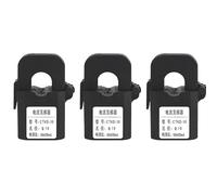 HZDXWXOJ Transducteur de Pression 3 pièces Petit transformateur de Courant de Type encliquetable Compteur triphasé transformateur de Courant de Type Ouvert MA 0.5 Classe 10/20/50/75mA(100A 50mA)