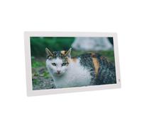 HZEPDVT Cadre Photo Électronique Numérique Haute Définition Mural, Écran IPS 22 Pouces, Support USB/SD, avec Télécommande Et Capteur De Mouvement(White)