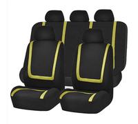 HZEXTKWD Housse De Siege Voiture pour Land Rover Range Rover Sport Discovery 2 3 4 5,5 Sitzer Housse Voiture Siège Avant Arrière Protecteur Siège Couvre Confortable Accessoires, Yellow