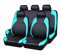 HZEXTKWD Voiture Housses De Siège Ensemble pour Toyota Aygo 5-Door 2005-2021 2022 2023 2024 2025，Housse Voiture Siege Avant Arrière Protecteur Siège Couvre Cuir Interieur Accessoires,E/Green