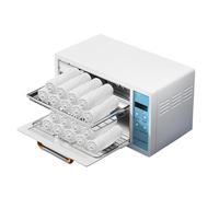 hzexun 10L Chauffe-serviettes Stérilisateur, Armoire de désinfection UV, armoire stérilisateur pour serviettes chaudes, chauffage 360° pour serviettes Spa Salon de Beauté Salle de Bain Hôtel