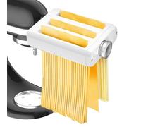hzexun Accessoire à pâtes pour robot pâtissier KitchenAid, 8 Épaisseurs Réglables pour laminoir à pâtes, coupe-spaghettis, coupe-fettuccines