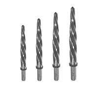 hzexun Alésoir à Flûte Hélicoïdale Alésoir de Pont Alésoir Construction Foret Alésoir 9,5mm 12,7mm 15,9mm 19mm M2 HSS Alésoir Voiture Alésoir D'alignement Conique Alésoirs En Acier Foret avec Tige