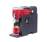 hzexun Machine à boissons glacées 1.6 L, granités machine à desserts glacés, refroidissement rapide par compresseur,6 programmes,cocktails glacés,frappés,margaritas,milkshakes et jus glacés