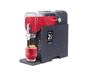 hzexun Machine à boissons glacées 1.6 L, granités machine à desserts glacés, refroidissement rapide par compresseur,6 programmes,cocktails glacés,frappés,margaritas,milkshakes et jus glacés