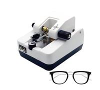 hzexun Machine à Rainurer Les Lunettes Optiques Rainureuse d'objectif Rainureuse de Lentilles pour PC/Objectif en Résine 220V
