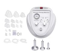 hzexun Masseur sous vide, 30 ventouses pour massage, matériau ABS, 6 modes d'aspiration réglables Gua Sha et ventouse, soulagement de la douleur du dos