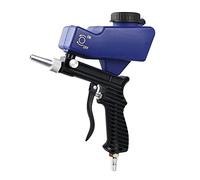 hzexun Pistolet de Sablage Pneumatique, Sableuse à Main Abrasif Portable, Petite Sableuse à Puissance, Pistolet de Sablage à Air Pour Enlever la Rouille, la Peinture, la Graisse