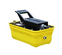 hzexun Pompe à Pied Hydraulique à Air 10000 Psi Pompe Hydraulique Air 2,3 Litres Réservoir Pompe Hydraulique à Air Actionnée Au Pied Actionnée pour la Réparation Automobile, Les Béliers, Les Presses