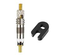 HZJD 6 Pièces Presta Valve Cores Obus Valve Presta, Outil de démontage de Noyau de Valve, Universel pour vélo de Route, vélos de Montagne, à Visser, Facile à Utiliser