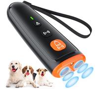 HZK Dispositif Anti - Aboiement pour Chiens à Ultrasons Puissant,Anti - Aboiement à Ultrasons Rechargeable avec 3 Modes,Adapté aux Chiens de Petite, Moyenne et Grande Taille