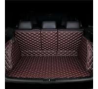 HZLGL Auto Cuir Entièrement Entouré Tapis Coffre pour VW Tiguan 3 2024 2025,ImerméAbles AntidéRapant Protection Coussin Couverture Complète Doublure Moquettes,Coffee