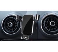 HZLGL Voiture Support Telephone Socles pour Audi A3 2014-2020,Portable Universel 360° Rotation Souple Porte Smartphone Automobiles Accessoires,Black