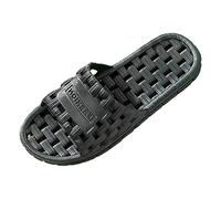 HZling Claquettes Couples Hommes Salle de Douche Maison antidérapant Respirant Massage Semelle Souple séchage Rapide Pantoufle Chaussures Plates Confortables