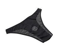 HZling Lingerie Ouverte TrèS Sexy Sexy Hole Underpant T-Back Passion Men(Black, One Size)