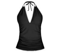 HZling Maillot de Bain Ventre Plat Maillot de Bain Grande Taille élégant à col Montant et Taille Haute pour Une couvrance optimale et Un Confort Absolu