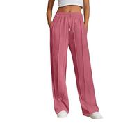 HZling Pantalon Pantalon décontracté pour Femme pour Un Confort Quotidien.Design élégant à Jambe Droite avec Poches fonctionnelles Une Tenue Polyvalente en Toutes Saisons.(XL)