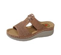 HZling Pantoufles Femme Confortable Chaussons Confortables pour Femmes à Porter au Quotidien. Design à Bout Ouvert avec Semelle intérieure rembourrée Fleurs pour Une détente Ultime.