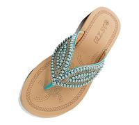 HZling Sandales Femmes Sandales grande taille, accessoires en feuilles de perles, à la mode du même Style que les célébrités d'internet