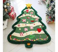 HZling Tapis de luxueusement Doux, idéal pour Une Maison Festive. Revivez Les fêtes de Fin d'année avec Notre élégant Tapis à thème, idéal pour la décoration. déco-5057