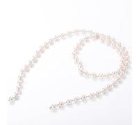 HZLXF1 1 mètre Perle perlée chaîne for Collier Tour de Cou Bracelet Bricolage chaînes Accessoires for la Fabrication de Bijoux Composants (Color : KC Gold, Size : 6mm)