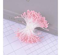 HZLXF1 400 pièces Pistils Fleurs artificielles Double têtes for Bricolage Fleur étamine Pistil Couture Scrapbooking fête de Mariage Maison déco (Color : 08, Size : 400pcs)