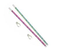 Hzoibyze Dispositif Guidage s Doigts pour Erhu avec Indicateurs Hauteur Précise pour Élèves Accessoire Personnalisé avec Structure Réglable pour Correction la Posture la Main, 2PCS Colorés 40CM