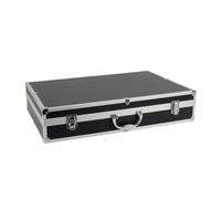 Hzoibyze Étui sans Fil Coffret Boîtier Mallette de Transport Coque Rigide avec Cadre en Aluminium et Mousse Découpée Rangement Sécurisé Poignée Solide Adapté aux Concerts Studios Tournées Répétitions