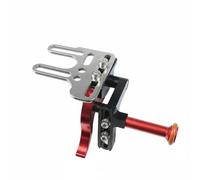 Hzoibyze Perche d'Extension Caméra Support Poignée Monture Poignée Déclencheur Alliage Robuste avec Déclenchement Rapide et Angle Réglable Adaptée à Plongée, Noir Et Rouge Mélangés