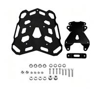 Hzoibyze Support Coffre Supérieur Facile À | Perforé, Support Top-Case, Profilé, Plaque Bagages Arrière, pr Trajs Quotidiens