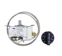 Hzoibyze Thermostat Rotatif Réglable | Boîtier Métallique Galvanisé, Régulateur Température Sonde, pr Restauration