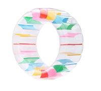 Hzoibyze Tube Gonflable Rouleau Aquatique Enfant PVC Étanche Rouleau Transparent Surface Robuste Confort d'Utilisation Améliore Coordination Convient Loisirs Familiaux Piscines, 120 80 84cm