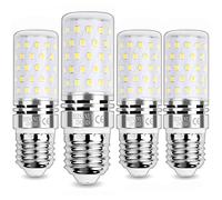 HZSANUE Ampoule Maïs LED 12W, E27 Edison Vis Ampoules, Blanc Chaud 3000K, 1350LM, Équivalent Ampoule Incandescence 100W, Non Dimmable, lot de 4