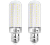 HZSANUE LED Ampoule à Maïs 32W, E27 Edison Vis Ampoules, 3000K Blanc Chaud, 3600LM, 240W Équivalent Ampoules à Incandescence, Pack of 2