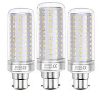 HZSANUE LED Ampoules 26W, 200W Ampoules à incandescence équivalentes, 3000Lm, 3000K Blanc Chaud, B22 Casquette Baïonnette, Paquet de 3