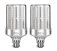 HZSANUE LED Ampoules 32W, 260W Ampoules à incandescence équivalentes, 3600Lm, 3000K Blanc Chaud, B22 Casquette Baïonnette, Paquet de 2