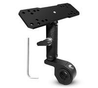 HZSIFU Support pour détecteur de poissons avec colliers de serrage de 2 à 3,6 cm pour sonars Garmin Lowrance Humminbird, rotation à 360 °, support de montage pour poisson, support de profondeur pour