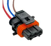 HZSMYXGS Prise capteur Voiture Capteur de Pression de Carburant Automatique à 3 Broches 3,5 mm connecteur Femelle électrique étanche Faisceau de câbles Prise 1928403110 1928404074