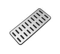 HZTKXADV at MT pour Hyundai Sonata Santa Fe Tucson IX35 I40 Elantra pour Kia Sorento Sportage Optima K3 K5 2010-2015 Couvre-pédale de Voiture en Acier