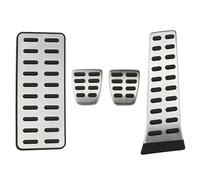 HZTKXADV at MT pour Hyundai Sonata Santa Fe Tucson IX35 I40 Elantra pour Kia Sorento Sportage Optima K3 K5 2010-2015 Couvre-pédale de Voiture en Acier