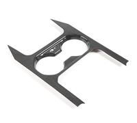 HZTKXADV Cache-Porte-gobelet Central Fibre Carbone véritable pour BMW Série 5 G60 (2024) Accessoires Auto