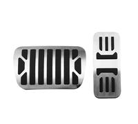 HZTKXADV Pédales de Frein à gaz pour Jaguar XF 08-16 XJ IV X351 09-16 XJL 09-16 XE 14-16 Couvre-pédale antidérapant en Acier Inoxydable at Accessoire