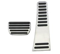 HZTKXADV Pédales de Voiture pour Volvo XC90 2017 2018 2019 2020 2021, accélérateur, Frein, Repose-Pieds, Couvre-pédales, Accessoires en Acier Inoxydable