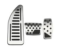HZTKXADV pour Jeep Compass 2017-2025 pour Rengade 2015-2025 pédales Couvre-pédale gaz Frein Repose-Pied Couvre-pédale Coussinet Protecteur