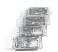 Hztuang 4 PièCes Voiture IntéRieur HalogèNe Pied Puits LumièRe BoîTe à Lampe de Coffre pour B6 6 MK6 MK7 7L0947415 3TD