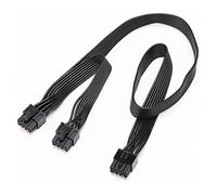 Hztuang ATX CPU 8 mâle un Dual PCIe 8 (6+2) Câble d'alimentation mâle pour source d'alimentation modulaire //-M