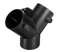 Hztuang Connecteur d'échappement en forme de Y 75 mm avec double clapet de valve de régulation pour chauffage à air