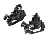Hztuang Étrier de frein à disque avant et arrière pour vélo XC VTT Speed Clip Dual Piston Frein à disque mécanique
