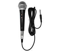 Hztuang Microphone de karaoké, microphone dynamique avec câble professionnel de main, microphone vocal pour performance de musique vocale de karaoké
